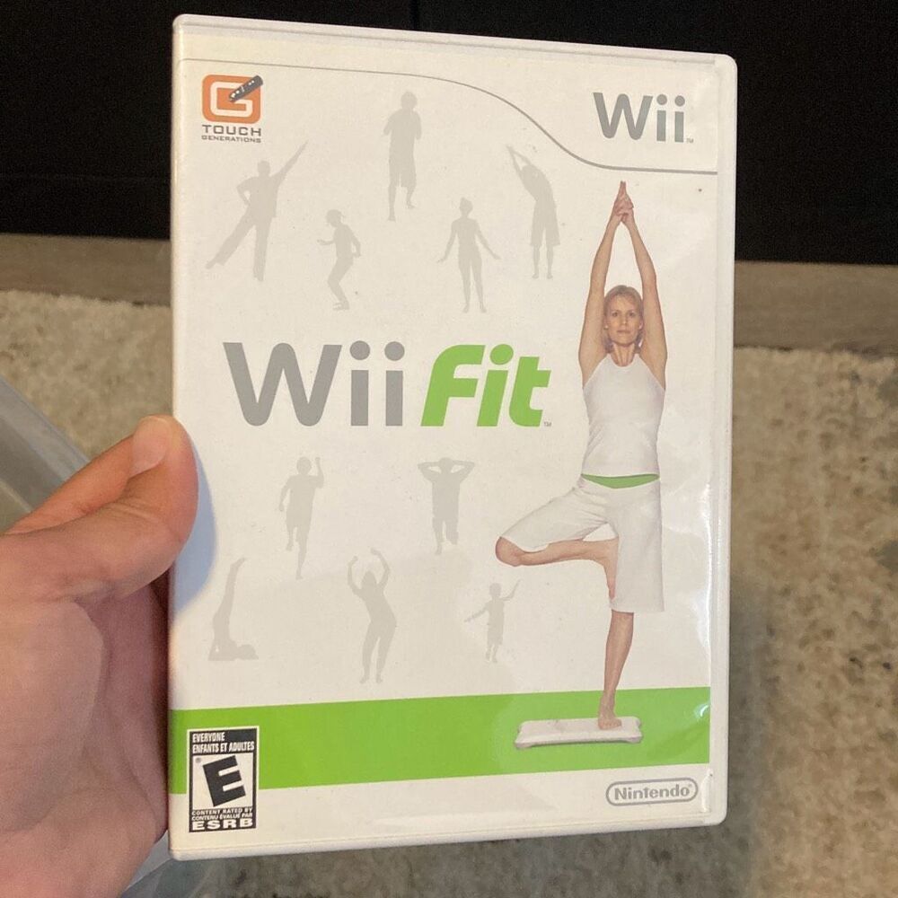 Wii Fit Nintendo Wii Game Complete w/ Case & Disc Tested Working